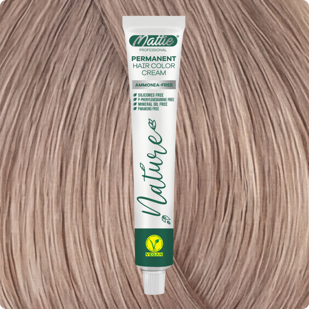 Mattie Professional Nature (10.16) Biondo Rosa Cenere Extra Chiaro - Crema Colorante Permanente Vegana 60ml