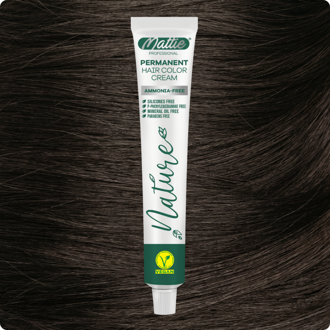 Mattie Professional Nature (6.11) Biondo Cenere Extra Scuro - Vegana Crema Colorante Permanente 60ml