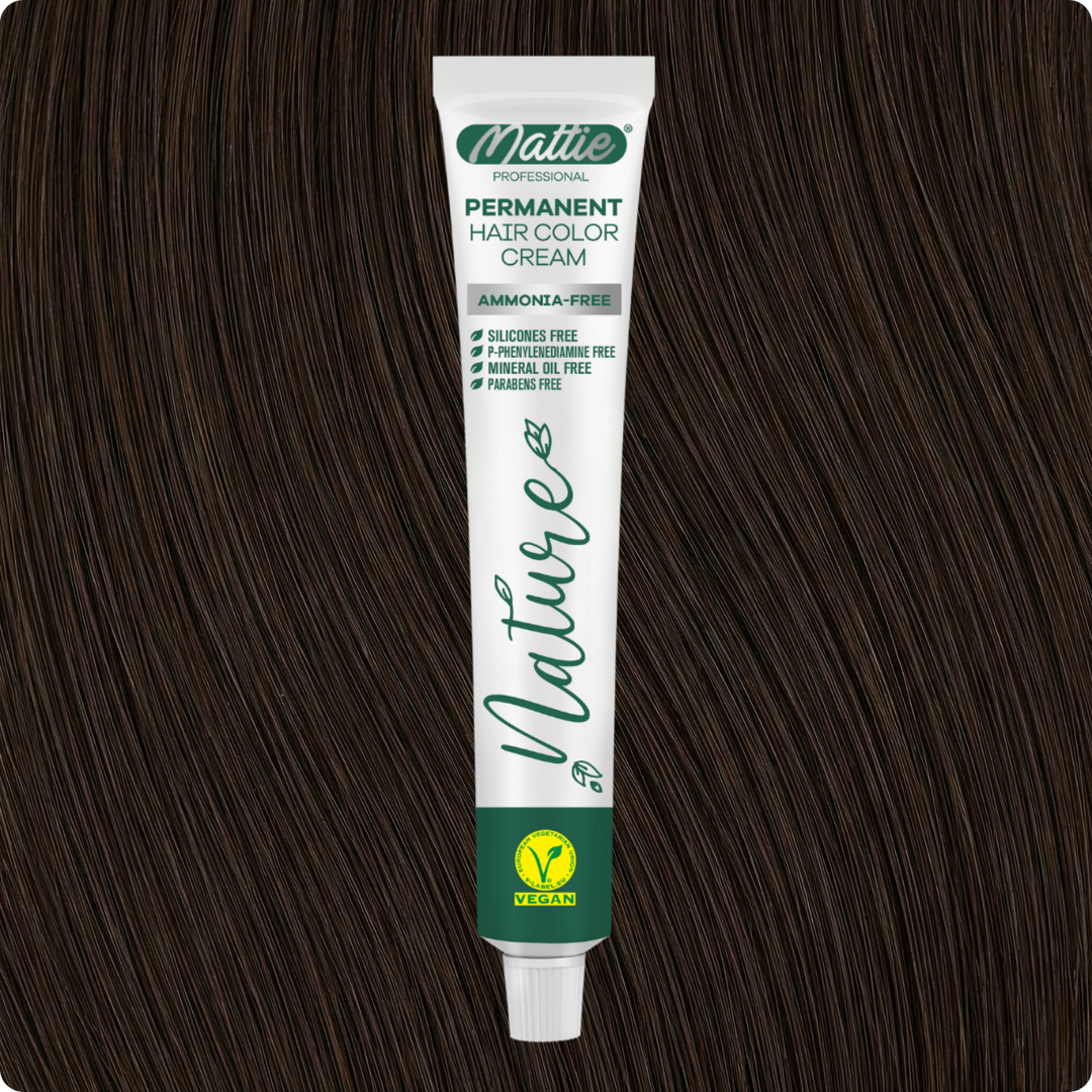 Mattie Professional Nature (6.78) Castano Beige - Vegan Crema Colorante Permanente 60ml