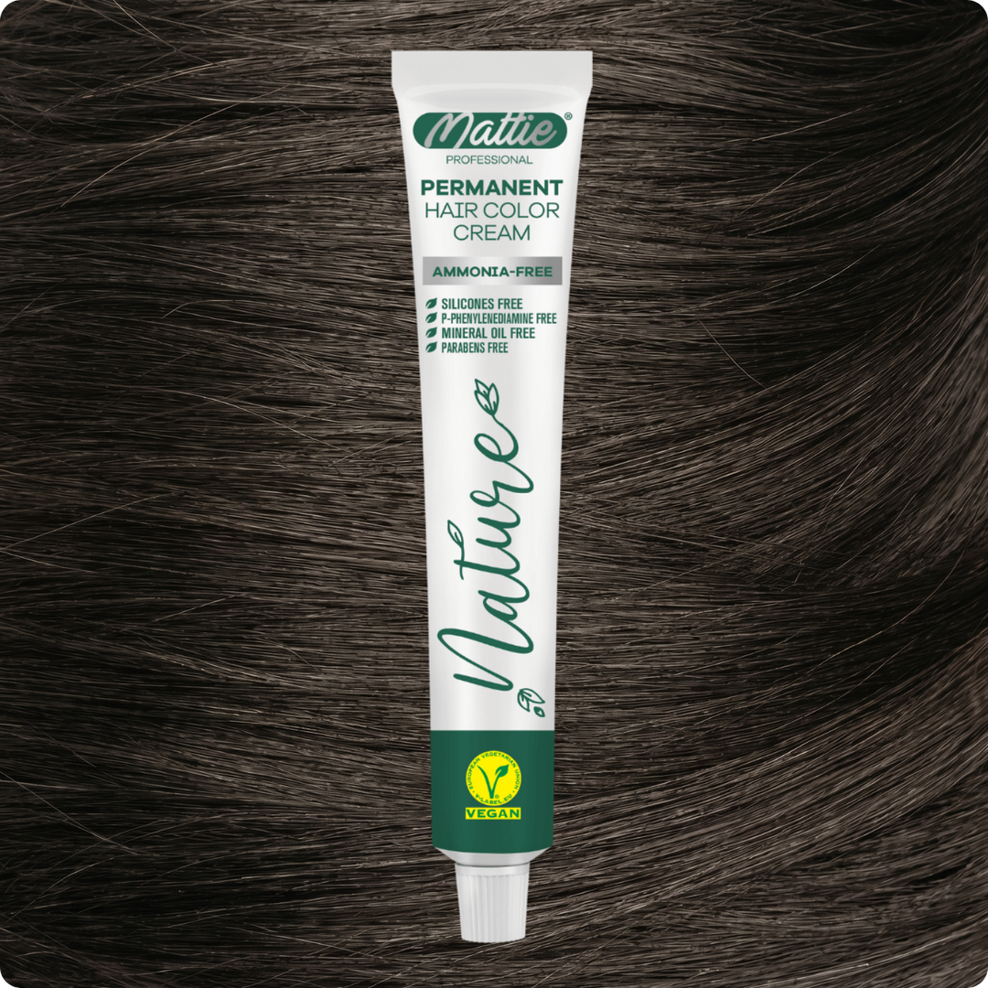 Mattie Professional Nature (7.11) Biondo Cenere Extra - Crema Colorante Permanente Vegana 60ml