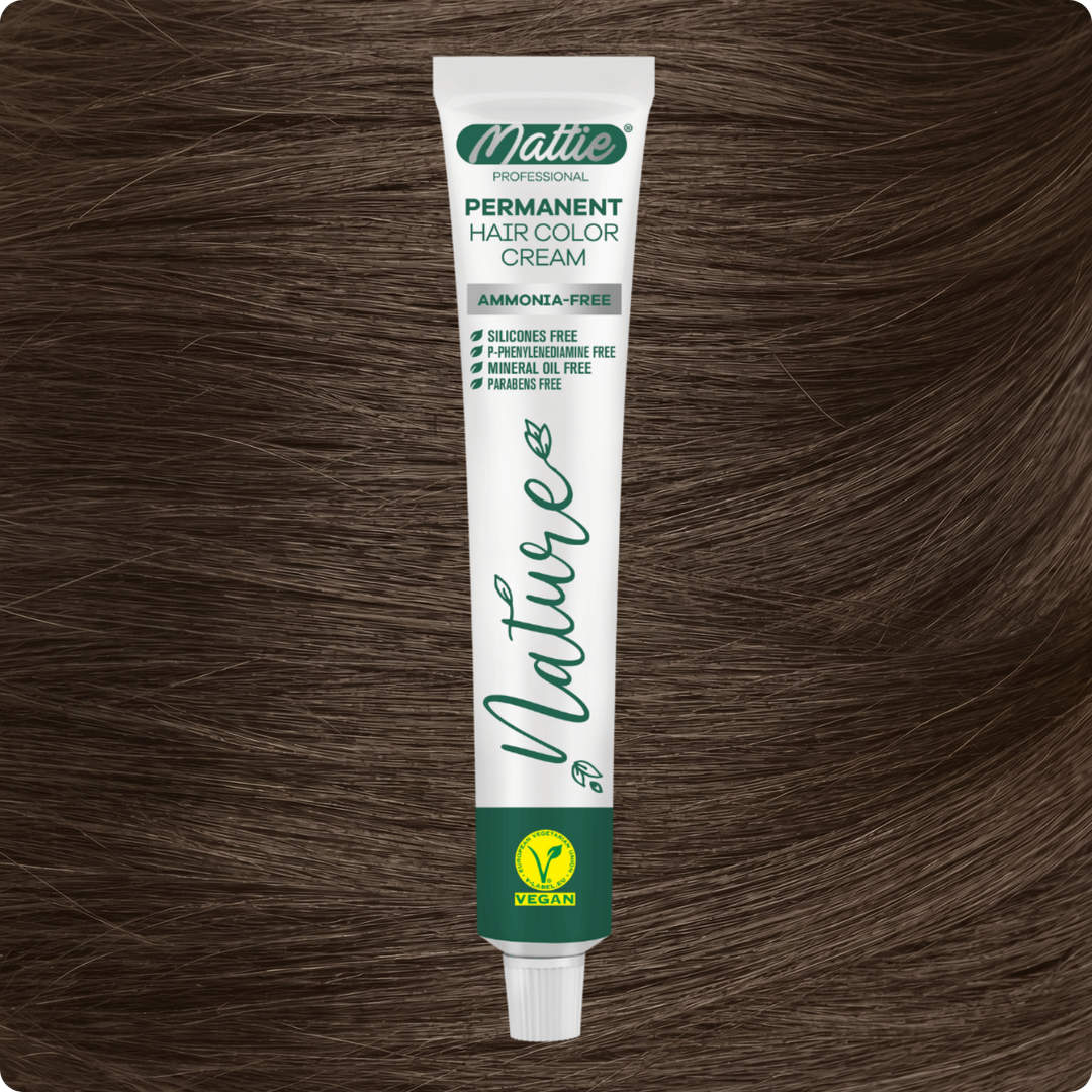 Mattie Professional Nature (7.71) Biondo Castano Cenere - Vegana Crema Colorante Permanente 60ml