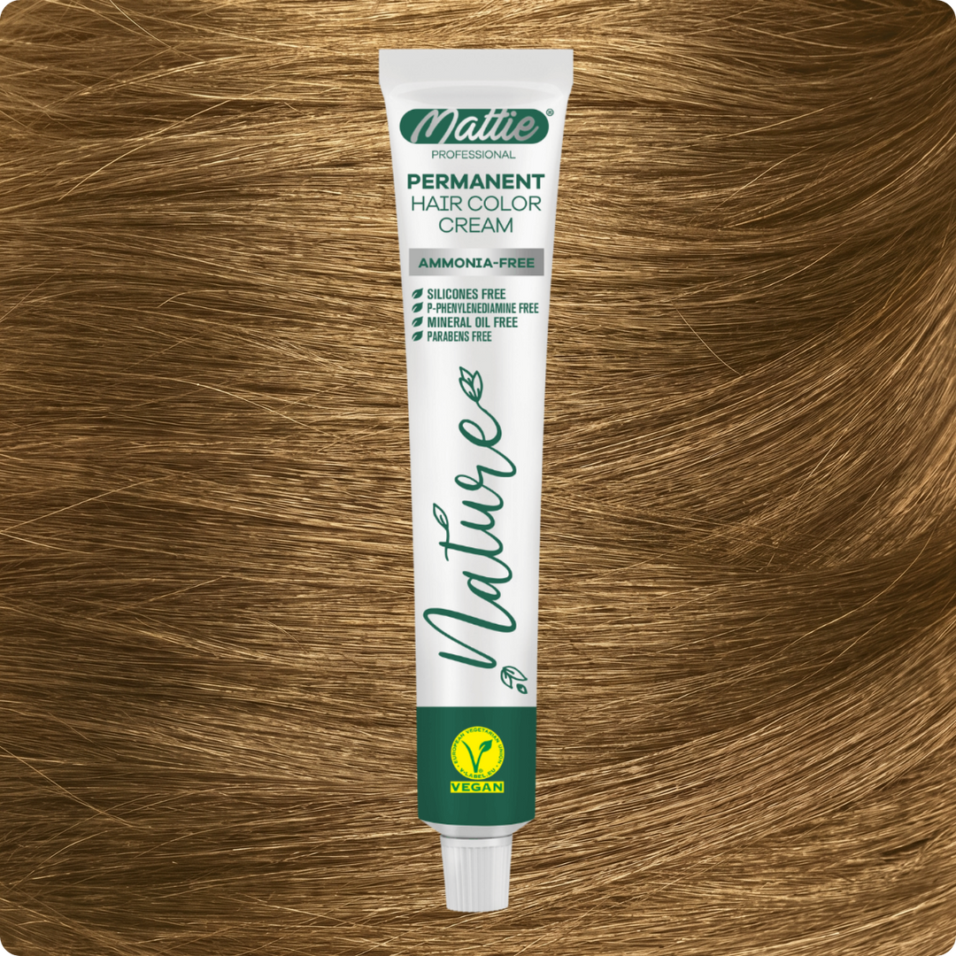 Mattie Professional Nature (8.0) Biondo Chiaro Intenso - Crema Colorante Permanente Vegana 60ml