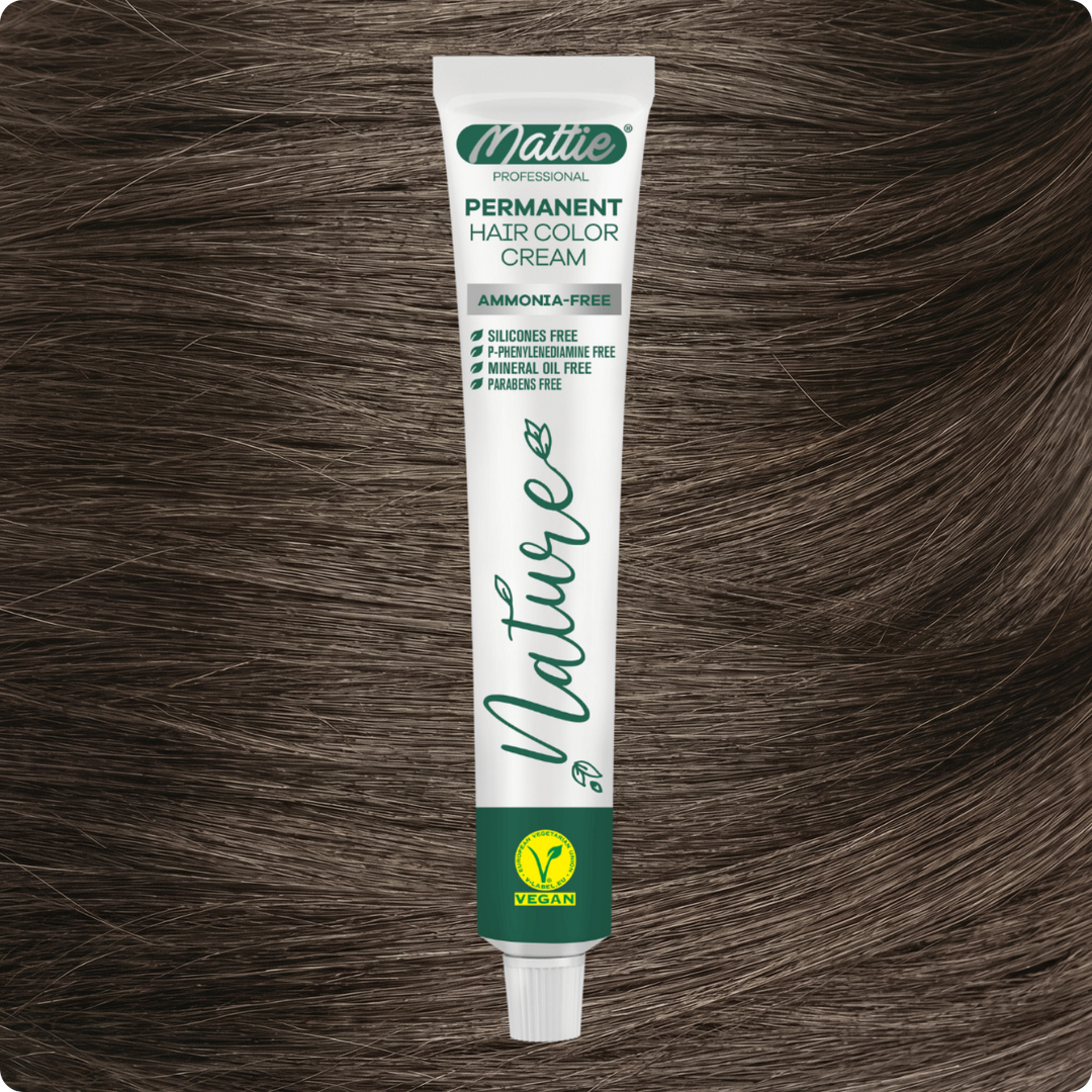 Mattie Professional Nature (8.1) Biondo Cenere Chiaro - Vegana Crema Colorante Permanente 60ml