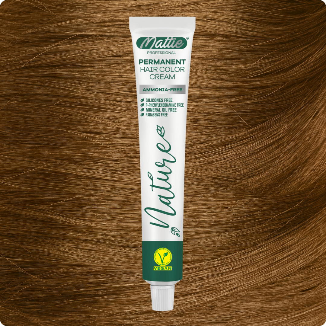 Mattie Professional Nature (8.3) Biondo Dorato - Vegana Crema Colorante Permanente 60ml