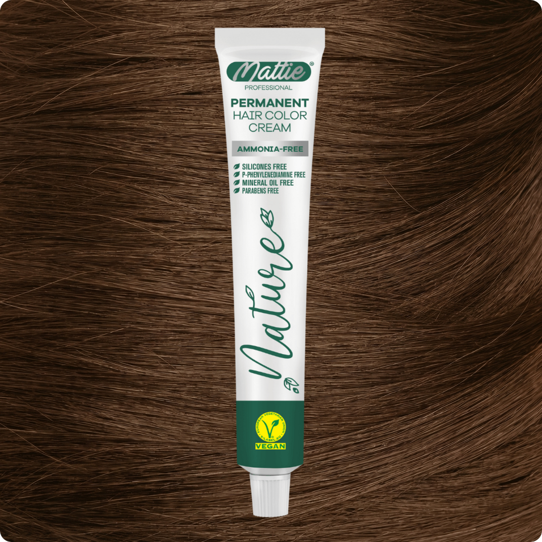Mattie Professional Nature (8.73) Biondo Chiaro Marrone Dorato - Crema Colorante Permanente Vegana 60ml
