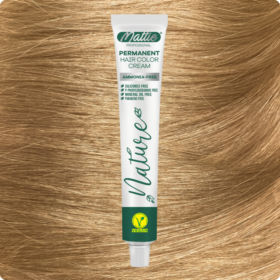 Mattie Professional Nature (9.0) Biondo Chiarissimo Intenso - Crema Colorante Permanente Vegana 60ml