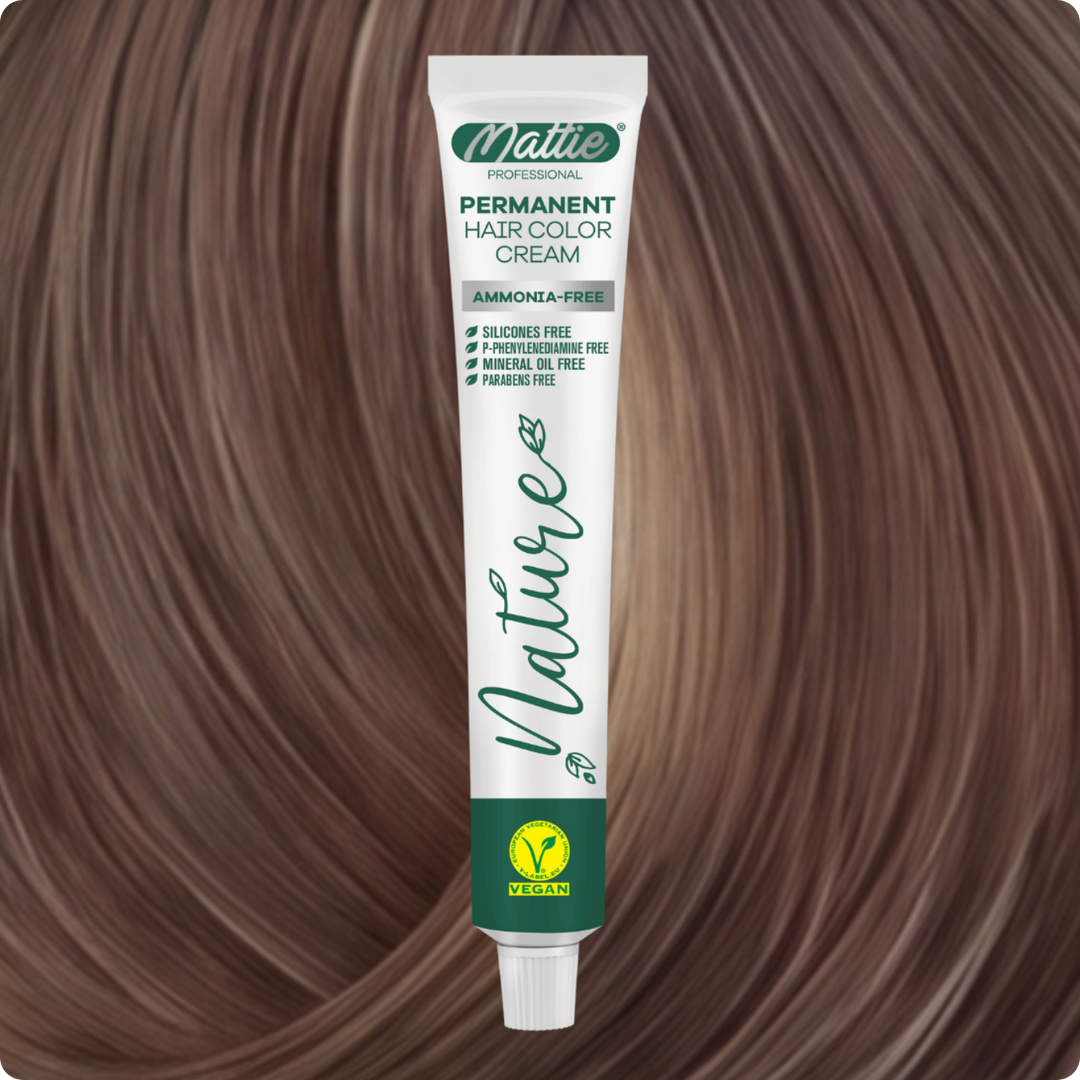 Mattie Professional Nature (9.8) Biondo Molto Chiaro Sabbia Beige - Vegana Crema Colorante Permanente 60ml