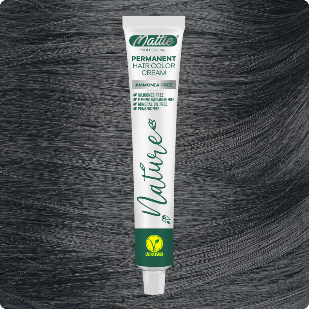 Mattie Professional Nature (Grigio Ghiaccio) - Vegana Crema Colorante Permanente 60ml